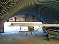 Prefabricated aircraft hangars Steelmontage